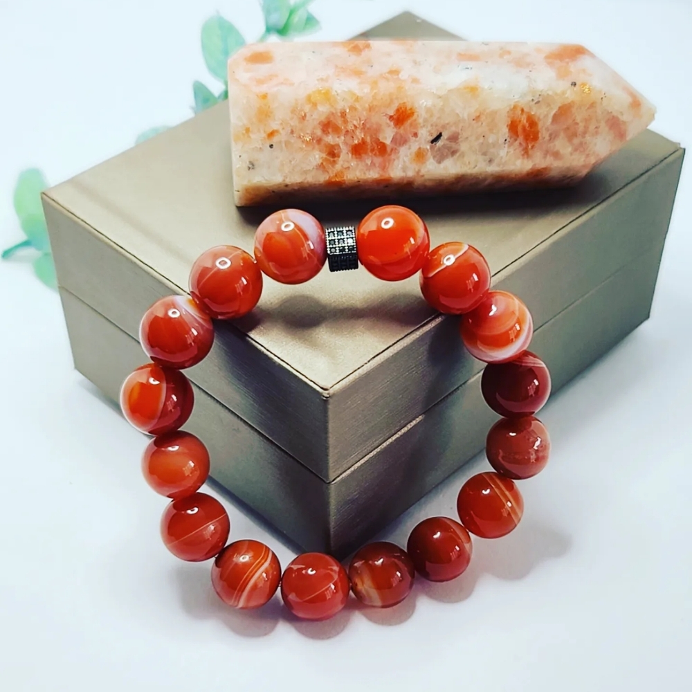 Carnelian bracelet